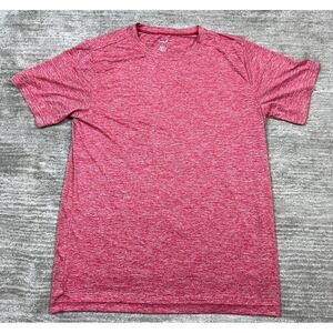 Zone Pro Shirt Mens Medium Red‎ Activewear Short Sleeve Crew Neck Polyester